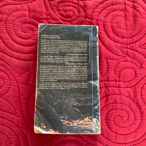 El Senor de los Anillos I J.R.R.Tolkien  In Spanish Espanol - Picture 4 of 4